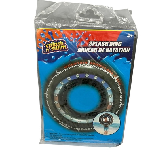 SPLASH-N-SWIM SPLASH RING FLOAT BUNDLE (3) POOL BEACH LAKE TOY FUN - Picture 2 of 6